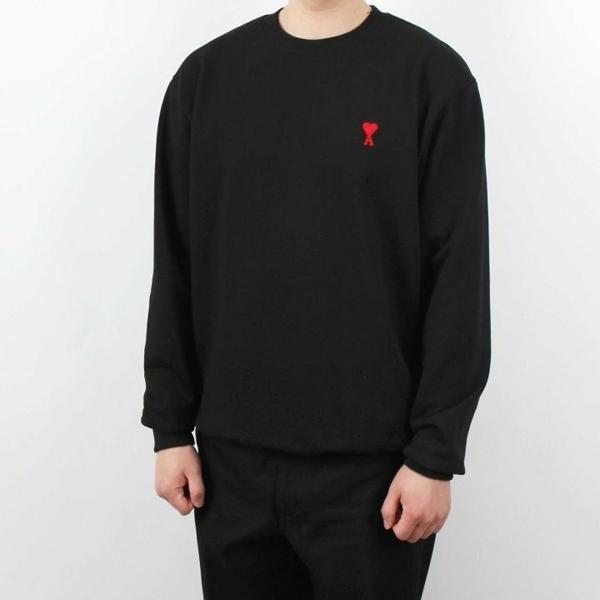 아* 미들 하트 맨투맨