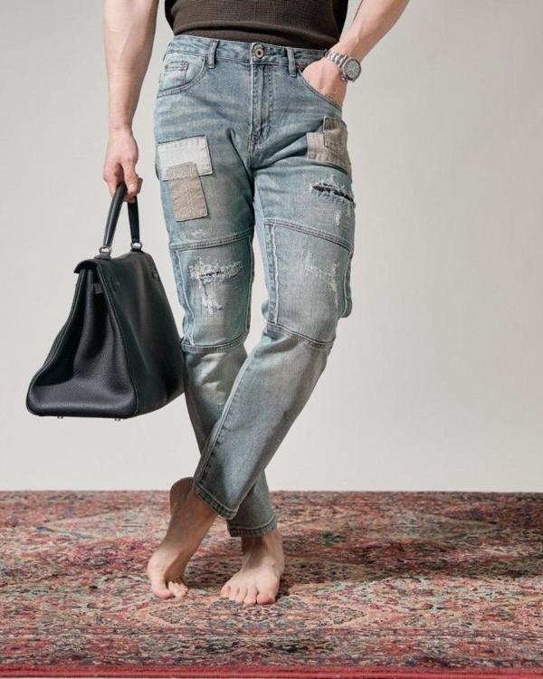 로**** 히든패치 청바지