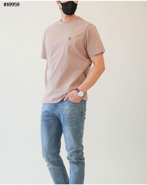 폴* 랄프로렌 스몰로고 라운드 반팔티