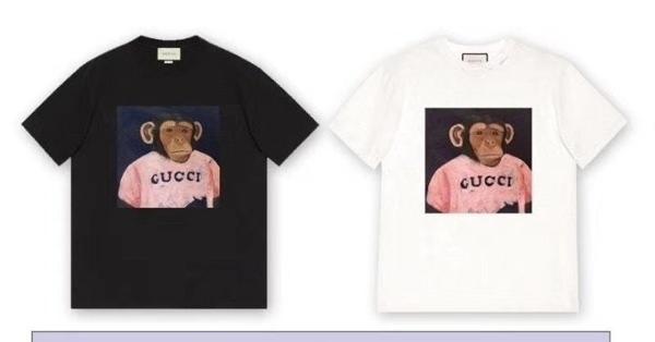 구* 하프티몽키캐릭터 라운드 반팔티