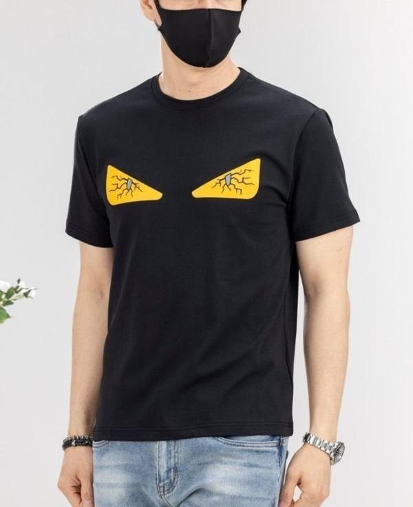 펜* 백버그 아이 고밀도 반팔티