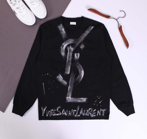 생** 로고 핸드페인팅 맨투맨