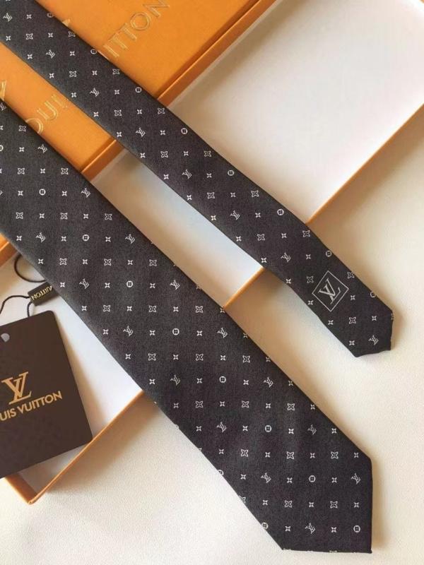 루* 모노그램 실크 넥타이