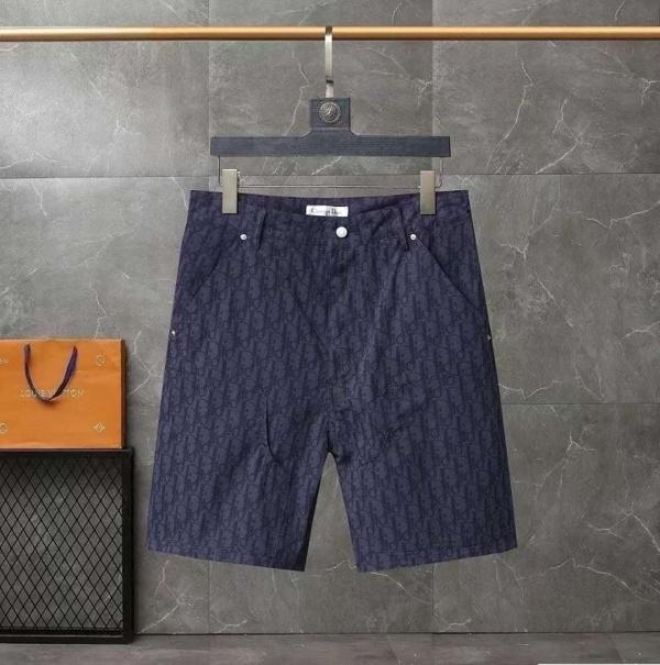 디* 전판 로고 하프 팬츠