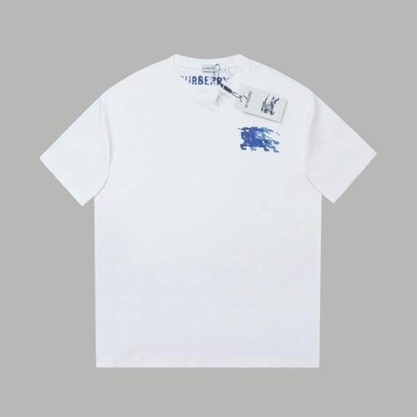 버** 로고라운드 티셔츠