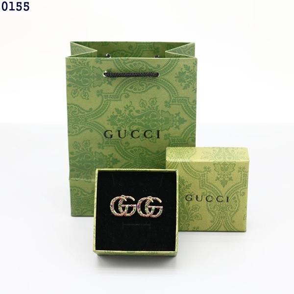 구* 앤틱 GG로고 스톤 이어링