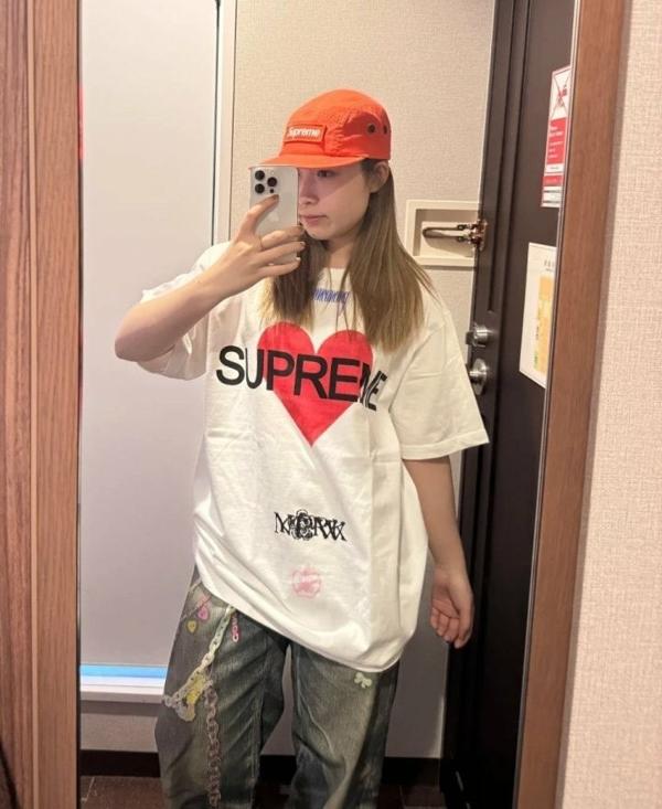 슈** 하트 티셔츠 (1:1제작)