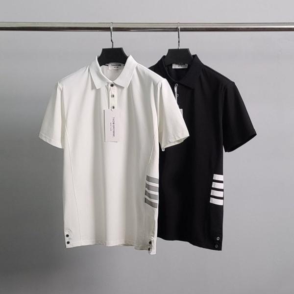 톰* 허리완장 반팔 카라티