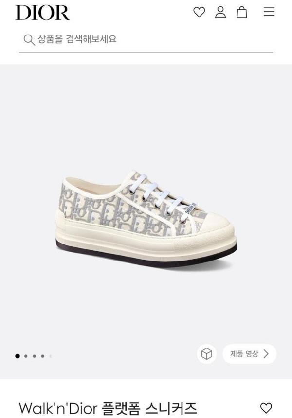 디* 워크앤디* 플랫폼 스니커즈