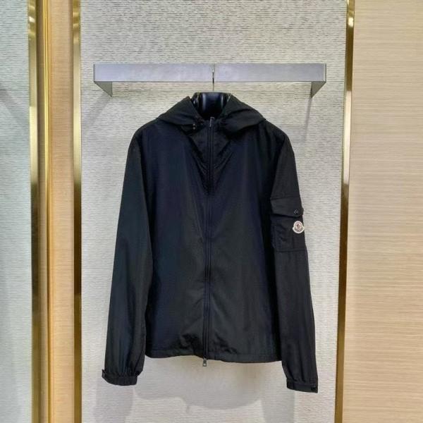 후드로고 바람막이 자켓