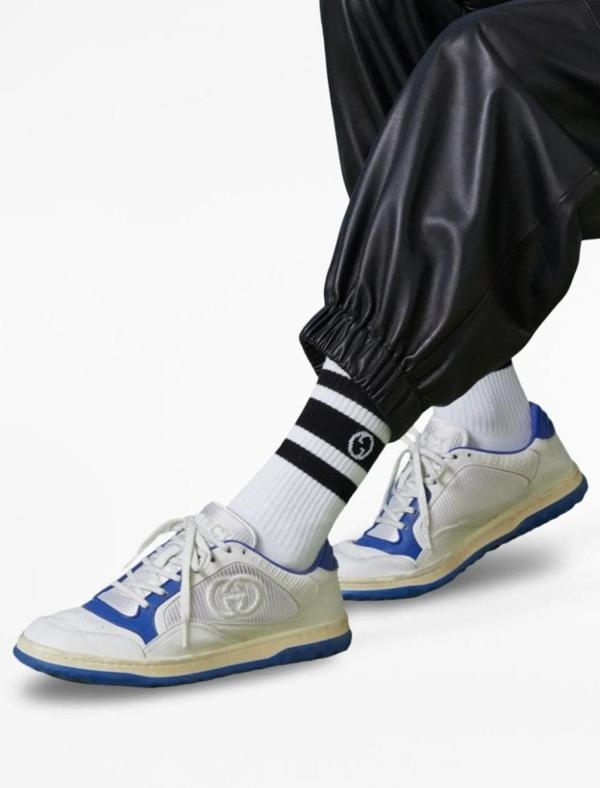 구* 맥80 스니커즈 오프 화이트 블루