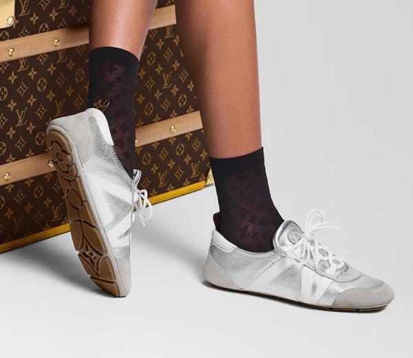루* LV 스니커리나 실버