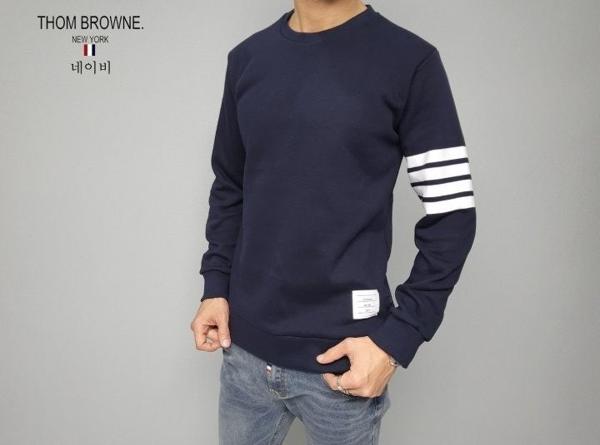 톰* 사선 완장 클래식 맨투맨