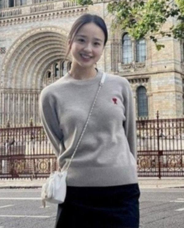 아* 스몰체인 레드하트 울캐시 라운드니트 수입풀(남녀공용)