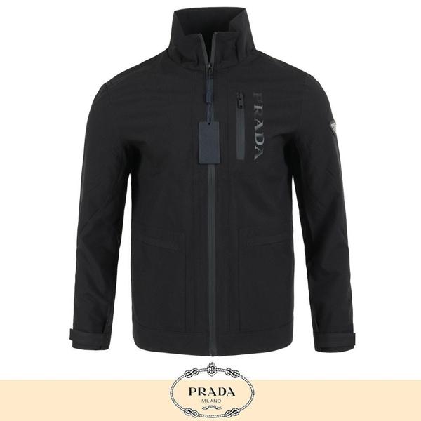 프** 클래식 레터링 윈드 블루종