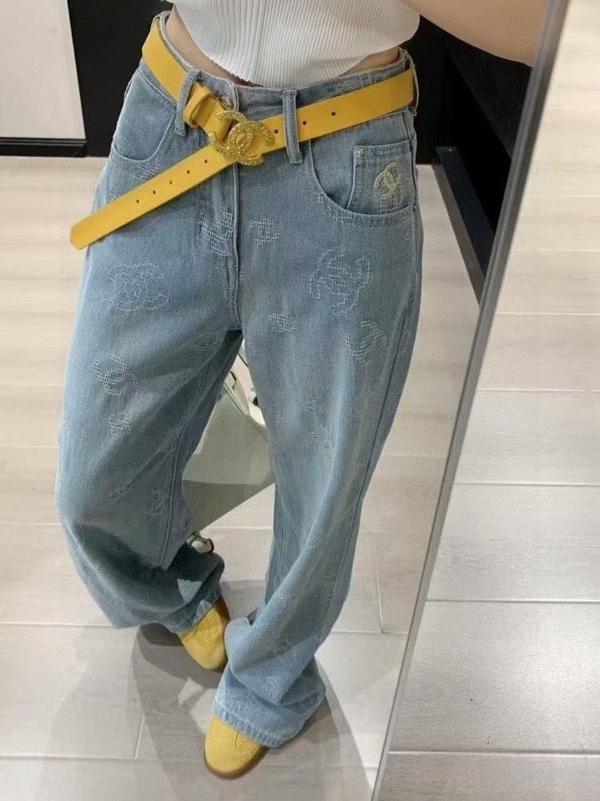 샤* 청바지(벨트포함)