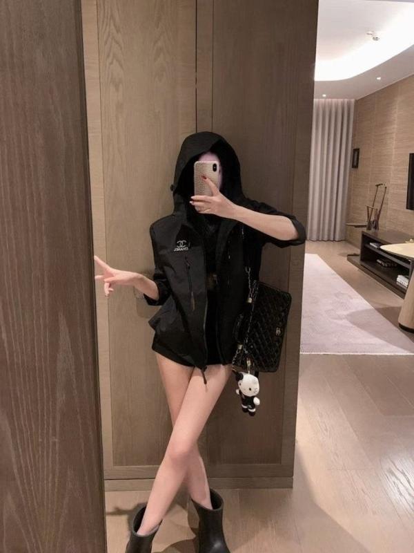 샤* 후드 바람막이