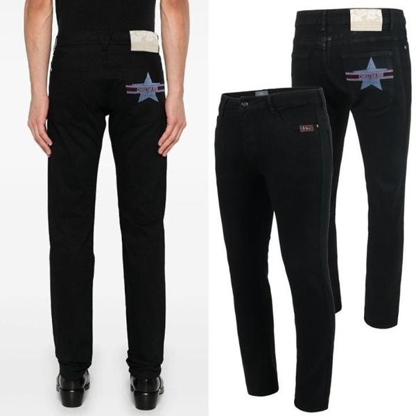 디* 스타프린트 블랙진