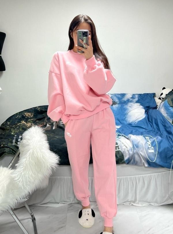 나** 양기모 맨투맨 조거세트