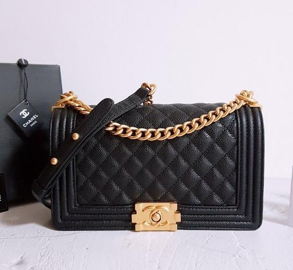 샤* 고급 리뉴얼 램스킨 보이백 금장