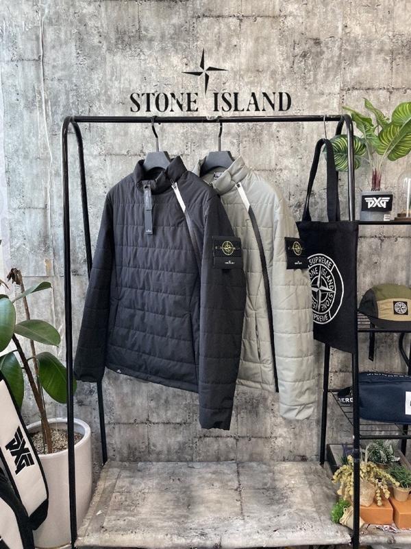 스* 사이드라인 지퍼 패딩맨투맨