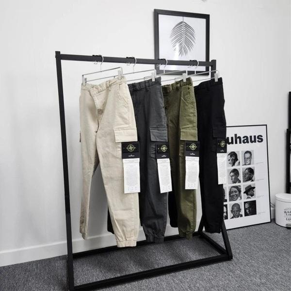 스* 반밴딩 카고 조거 팬츠