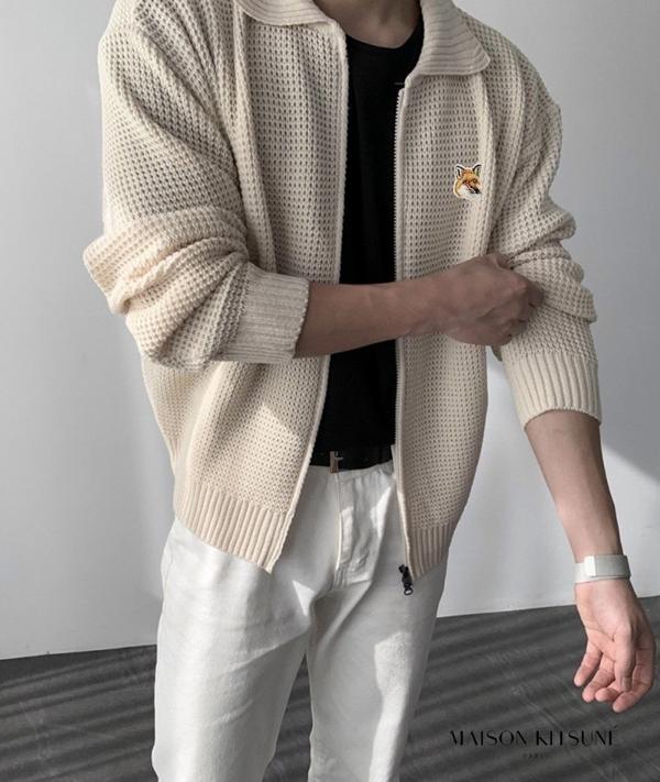 메* 마르지엘라 폭스헤드 카라하찌 울 집업