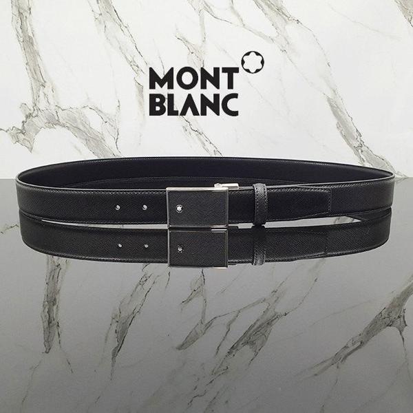 몽** 스퀘어 버클 사피아노 벨트 852