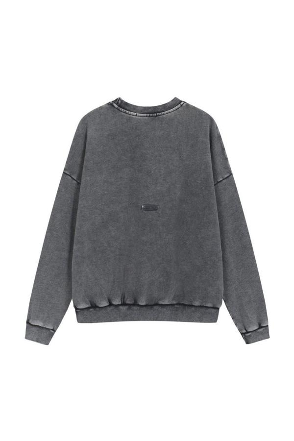 아** 백로고패치 맨투맨