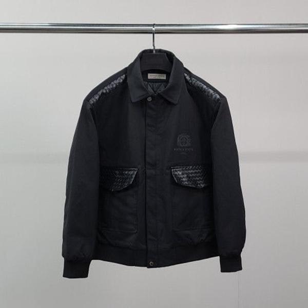 보** 레더패턴 포켓 자켓