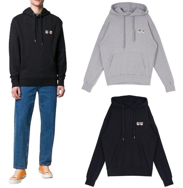 메* 키츠네 더블폭스 후드 2색상