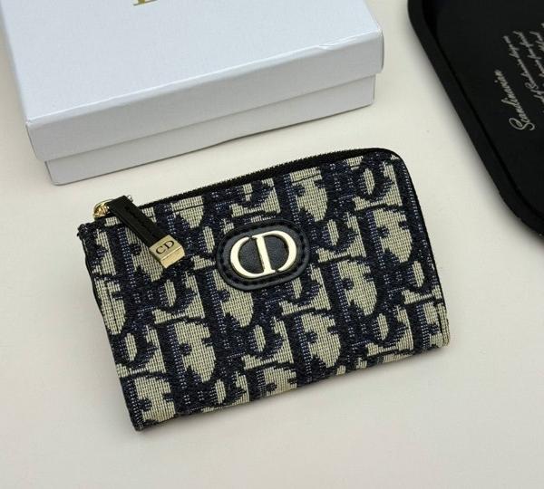 디* 몽테인 30 유주 열쇠케이스 파우치 오블리크 네이비