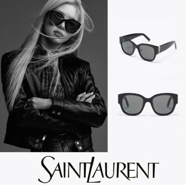 생** SUN SLM95 블랙핑크 로제 선글라스 골드