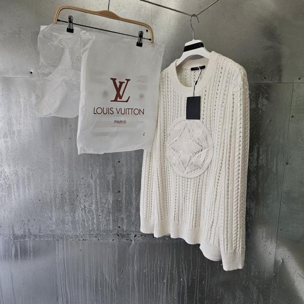 루* 케이블 크루넥 니트