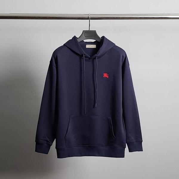 버** 기사자수 코튼 후드티