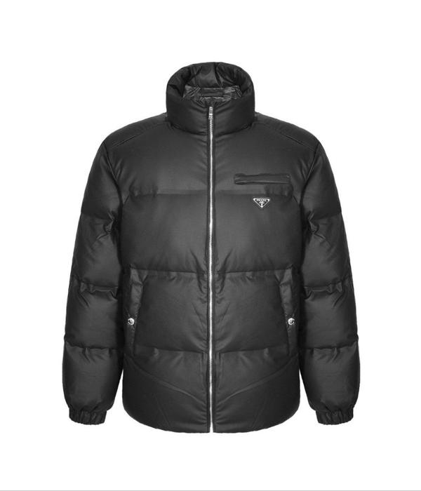 프** 덕다운 후드 패딩 자켓