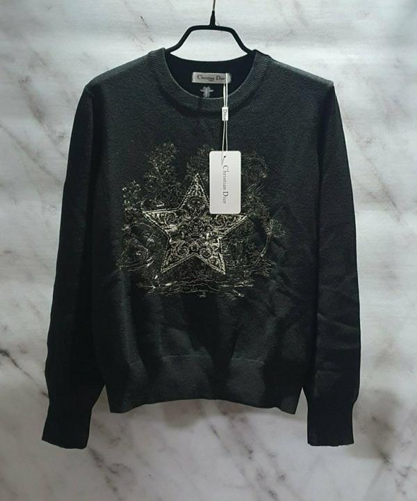 디* 골드별자수 니트