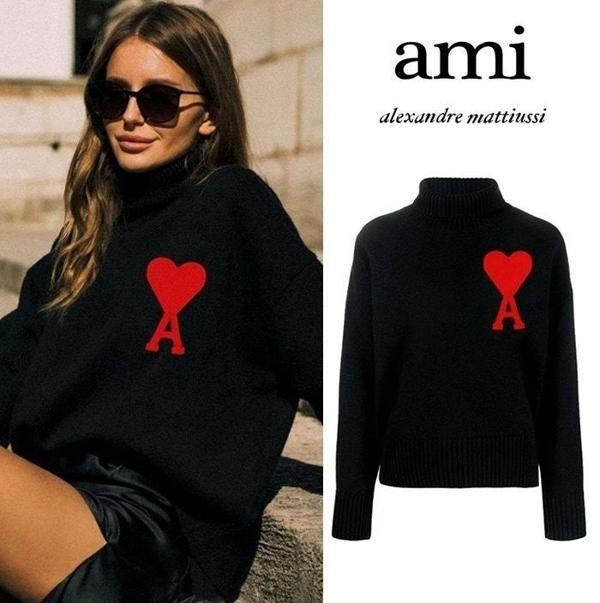 아* (NEW) 빅패치 안타르시아 커플니트터틀넥