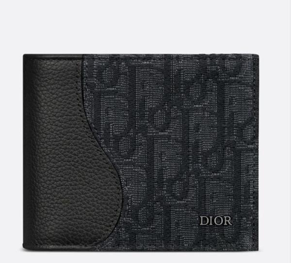 디* 오블리크 새들 남성 반지갑