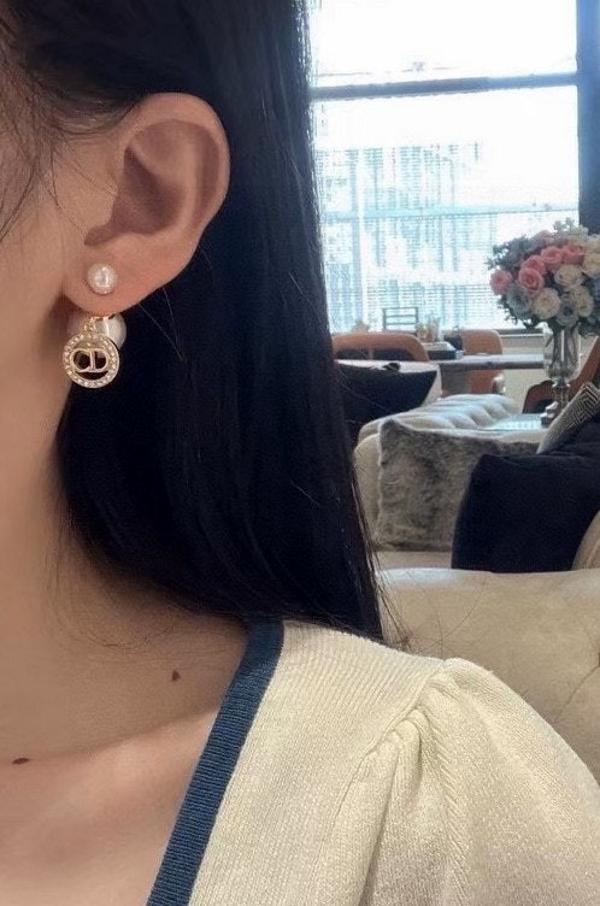 디* 진주 이어링