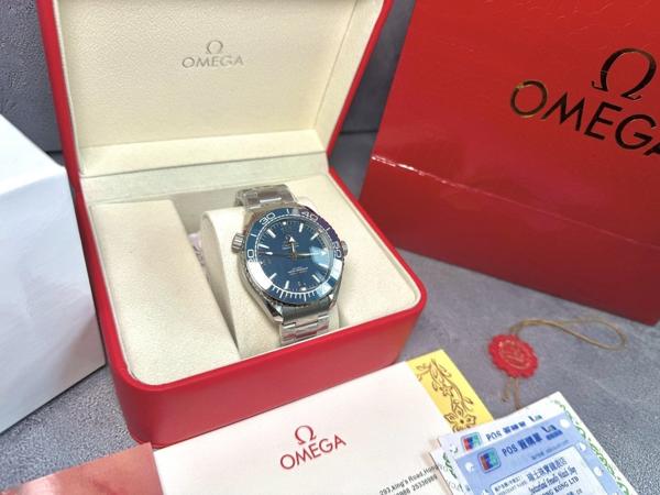 오** 씨마스터 435mm 플래닛오션 600M 블루다이얼