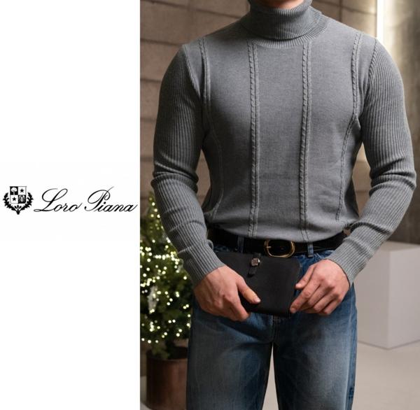 로* 피아나 캐시미어 목폴라 1+1