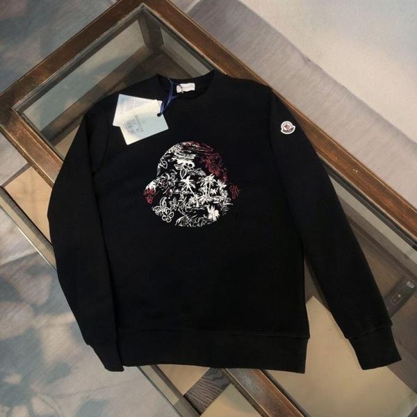 플라워 프린팅 맨투맨