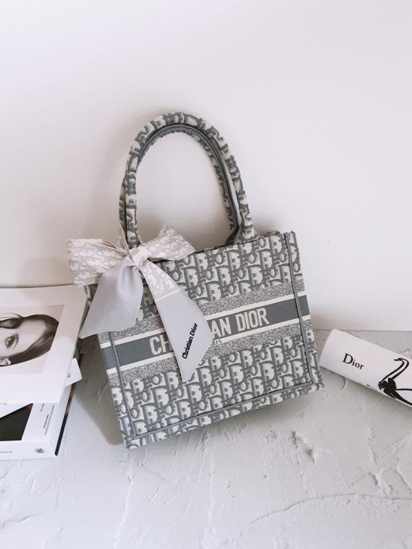 디* 오블리크  쁘띠스카프 북토트 백 스몰