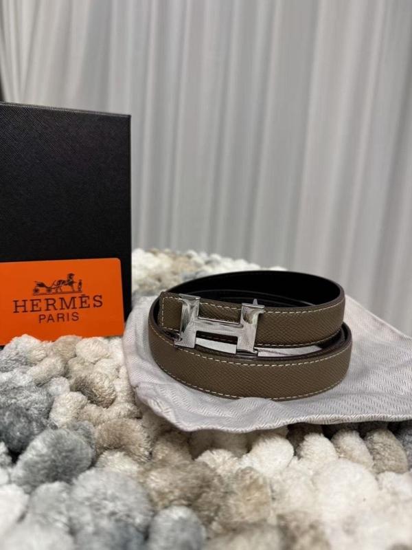 에*** H로고 여성 벨트