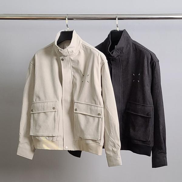 메* 마르지엘라 로고패치 포켓 자켓