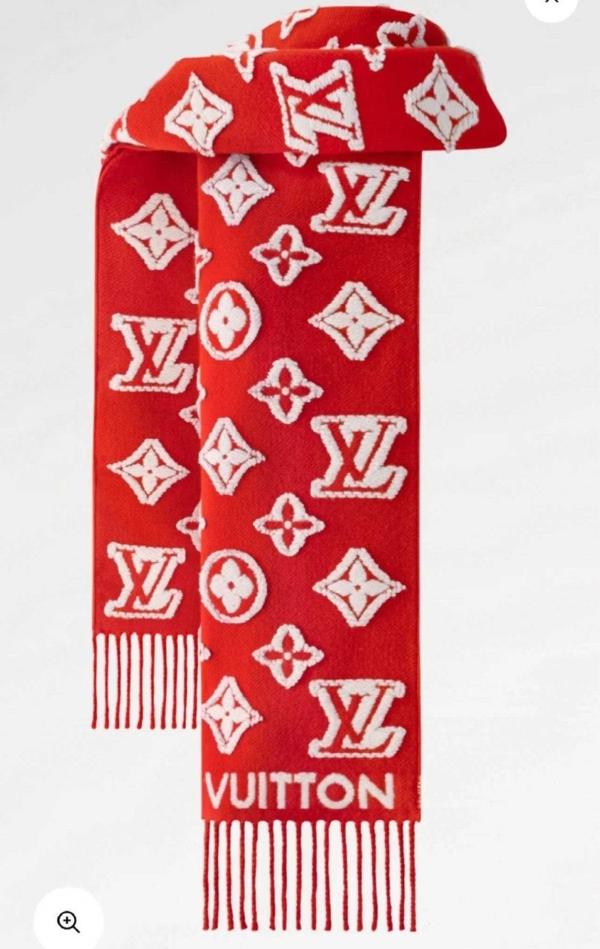 루* 모노그램 머플러