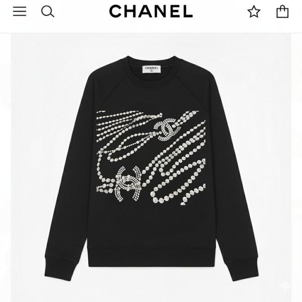 샤* 진주로고 기모맨투맨