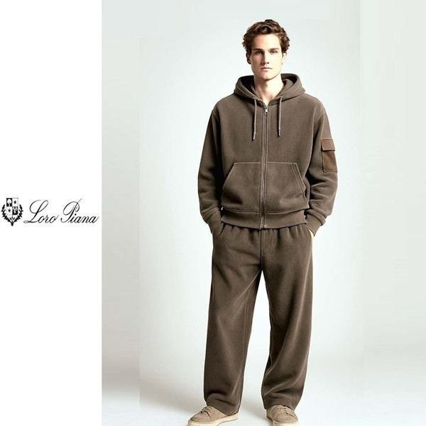 로* 피아나 포켓 스웨이드골덴 후드세트