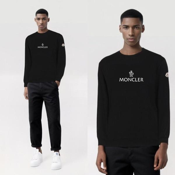 자수 기모 맨투맨